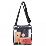 Clearworld Clear Purse Stadium Approved - Clear Crossbody Bag with Inner Mesh Pocket for Sports Event Concert Festival