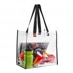Clearworld Clear Tote Bag- Top Open